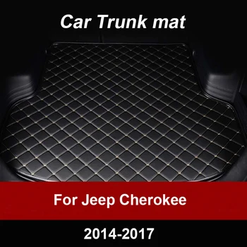 

APPDEE Car trunk mat for Jeep Cherokee 2014 2015 2016 2017 cargo liner carpet interior accessories cover