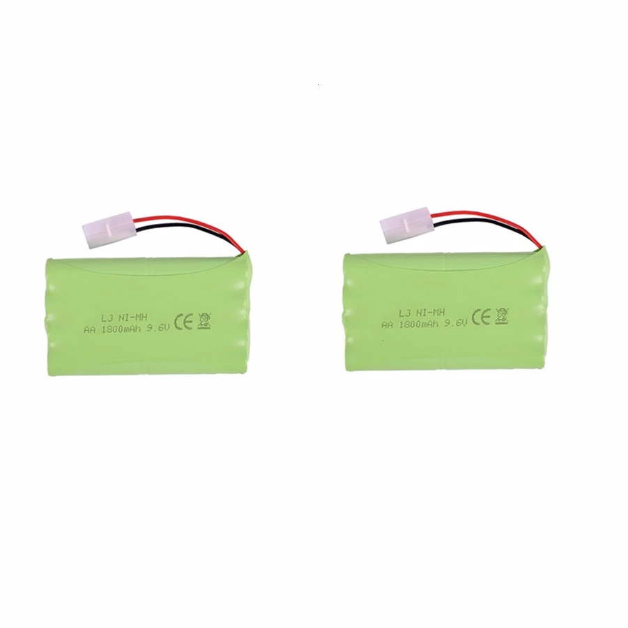 Бургундия Обновленная Батарея NiMH 9,6 v 1800mah+ зарядное устройство для радиоуправляемых игрушек автомобилей танков грузовиков робот-пистолет лодка AA Ni-MH 9,6 v перезаряжаемый аккумулятор - Цвет: Бургундия