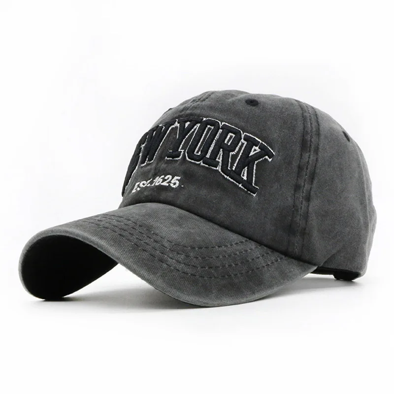 Unisex Vintage Washed Trucker Hat - Adjustable Snapback Baseball Cap With Mesh Back, For Men & Women - View #9