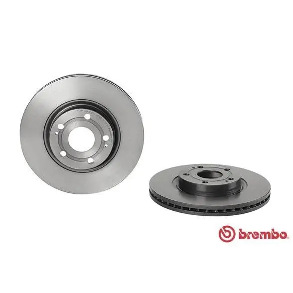 Диск торм. окраш. Fr TO Corolla Verso-09 BREMBO 09.9817.21