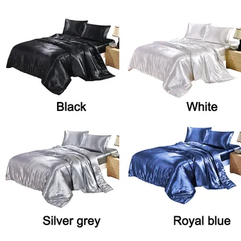 

3 Pcs Home Textile Duvet Cover Pillowcases Bed Full Size Bedding Set new