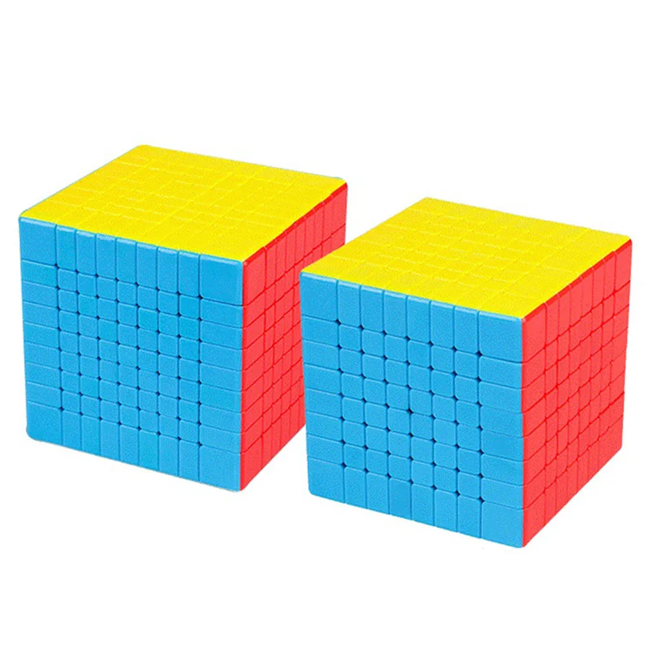MOYU Speedcube Meilong Magic Cube Stickerless 4x4 5x5 6x6 7x7 8x8 Speed Puzzle Cubes Toys Gift