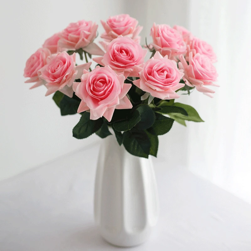 Искусственный цветок вечная роза Декор для дома имитация поддельных цветов