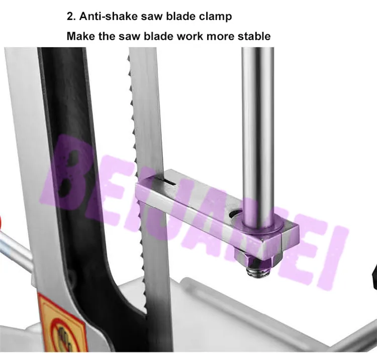 BEIJAMEI Новая автоматическая машина для костной пилы/Электрический Нож для мяса/замороженная машина для резки рыбы для ресторана и отеля