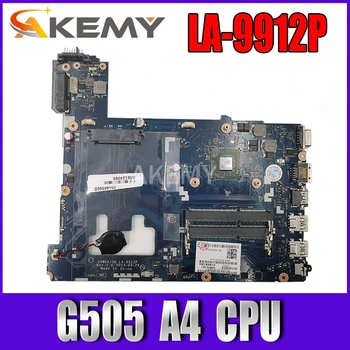 

LA-9912P laptop motherboard for Lenovo ideapad g505 LA-9912P laptop motherboard A4 CPU Test motherboard