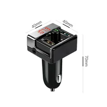 Комплект беспроводной связи bluetooth для автомобиля MP3 плеер fm-передатчик модулятор USB SD lcd пульт дистанционного управления Прямая поставка jh0416