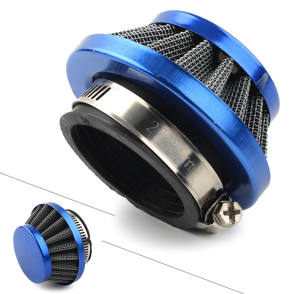 

44 мм Синий воздушный фильтр мотоцикла для 33cc/43cc/49cc газовых скутеров, 47cc/49cc карманные велосипеды мини-велосипеды грязи/ATV Quad