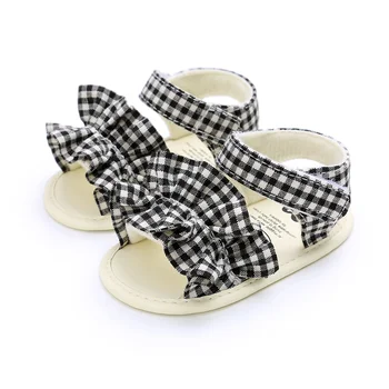 

Summer Baby Girl Sandals PU Leather Lovely Angel Wings Gold Crown Anti-Slip Rubber Sole Princess Dress First Walkers Shoes