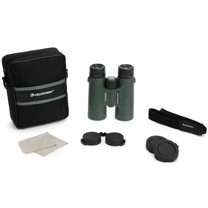 

Celestron Outland X 10x42 Binoculars Waterproof & Fogproof Multi-Coated Optics and BaK-4 Prisms Protective Rubber Armoring