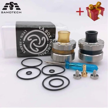 

2020 Newest LA Dripper RDA Atomizer e-Cigarette Atomizer Tank 22mm Rebuildable Drops Adjustable with pin BF vs QN Design KALI V2