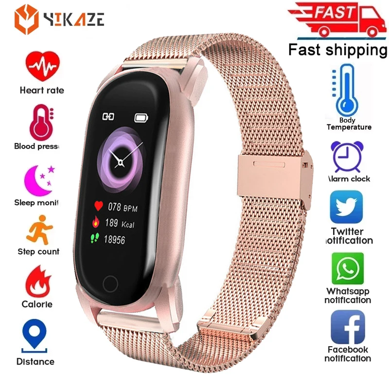2020 Smart Watch Women Men Heart Rate Blood Pressure Fitness Tracker Sport Smartwatch Watch Whatsapp for IOS Android Smart Clock|Smart Watches| - AliExpress