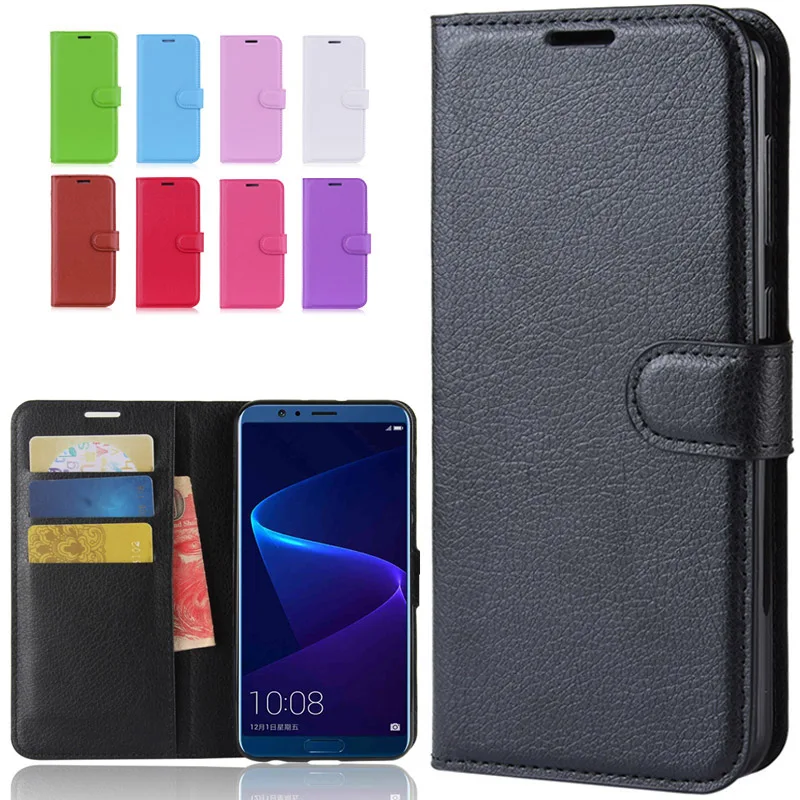 Чехол Кошелек для huawei honor V10 VIEW 10 мягкие чехлы из ТПУ на заднюю панель защитный