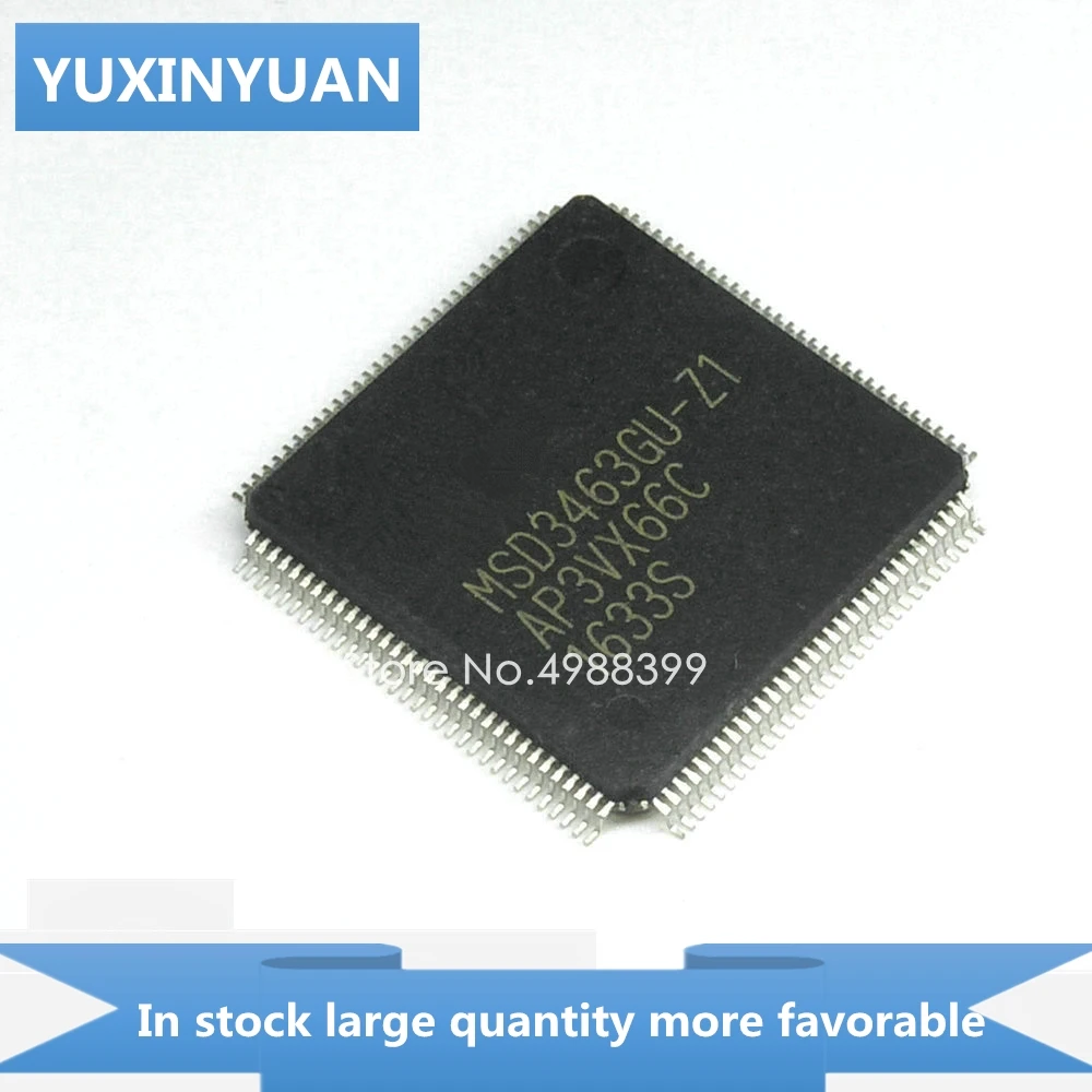 MSD3463GU-Z1 MSD3463GU Z1 MSD3463GUZ1 MSD 3463GU-Z1 MSD3463 3463 QFP128