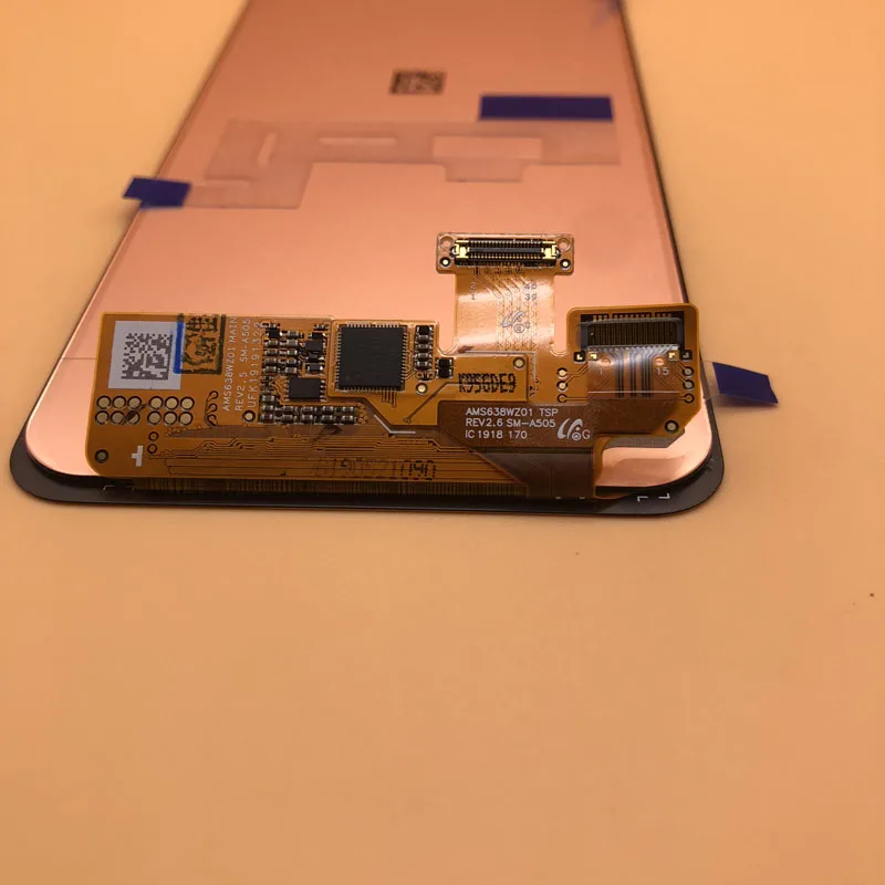 Для samsung Galaxy A50 SM-A505FN/DS A505F/DS A505 ЖК-дисплей кодирующий преобразователь сенсорного экрана в сборе с рамкой для samsung A50 lcd