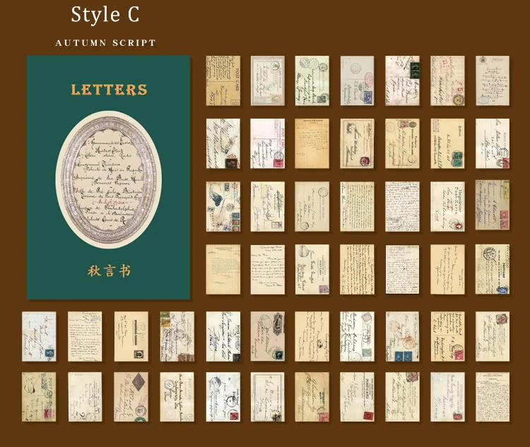 Mr.paper 12 Design Memo Pad Loose Leaf Retro Style Medieval Box Writing Label Office Accessory Stationery School Supplie Mr.paper 12 Design Memo Pad Loose Leaf Retro Style Medieval Box Writing Label Office Accessory Stationery School Supplie