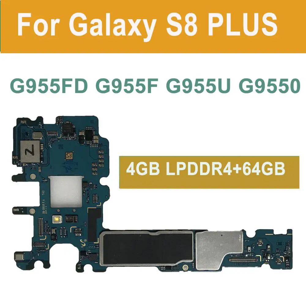 Оригинальная разблокированная материнская плата BINYEAE для Samsung Galaxy S8 Plus G955FD G955F G955U