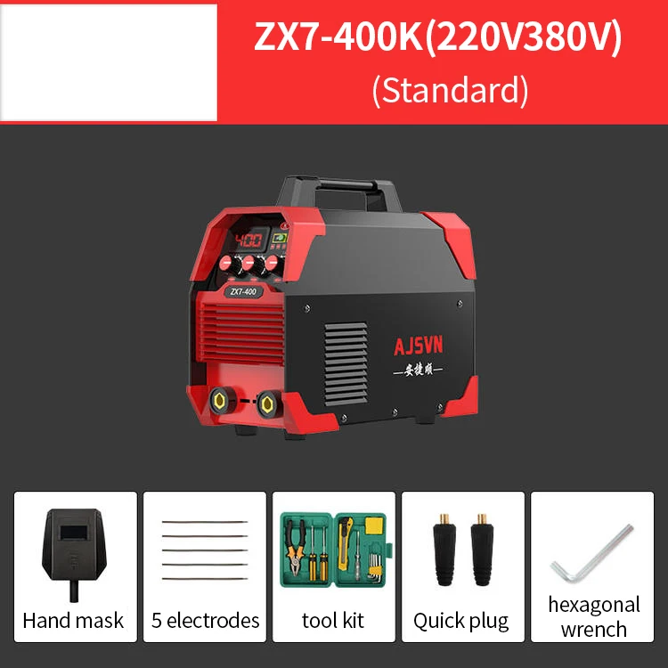 Jieshun сварочный аппарат 315400 двойного напряжения 220v380v двойного назначения автоматический промышленный медный бытовой сварочный аппарат - Цвет: 400K Seiko standard