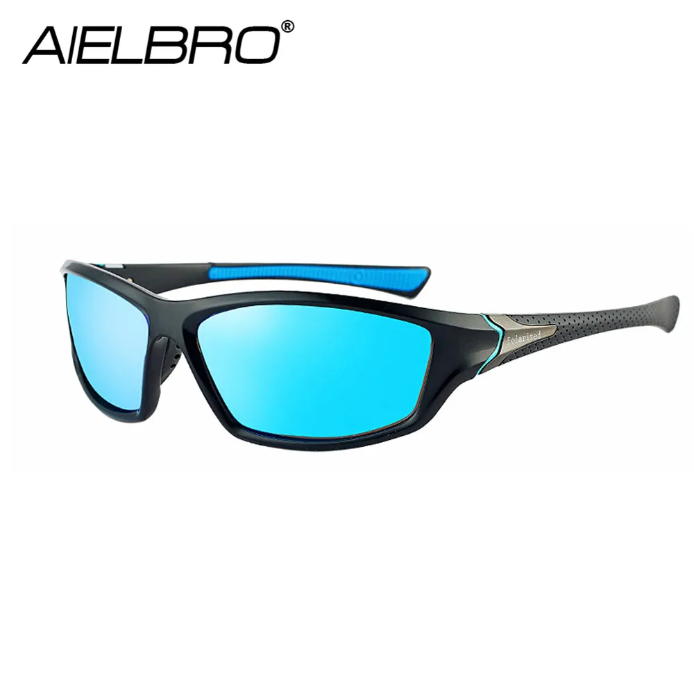 AIELBRO поляризационные солнцезащитные очки для велоспорта TAC Lens, мужские очки для вождения, рыбалки, пешего туризма, спортивные солнцезащитные очки для женщин, велосипедные очки