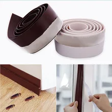 Силиконовая самоклеящаяся прокладка для зачистки под дверь, уплотнительная прокладка для окна, шумоизоляционная прокладка, изолятор для двери, предотвращающая разметку