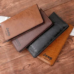Men's Wallet Quality Long Wallet Multi Card Pocket Multi Card Bag Retro European and American Wallet in Stock Business Item Type