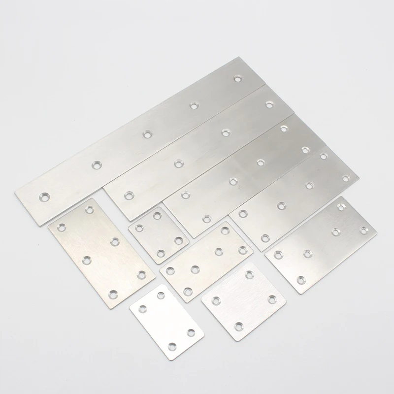 

1/2/10pcs Stainless Steel Connector of Straight Iron Sheet Angle Cabinet Corner Code