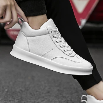 

Nice Top Quality New Men Casual Shoes High Top Canvas Shoes Men Sneaker For Men Outdoor Walking Fashion Zapatos De Hombre Sapato