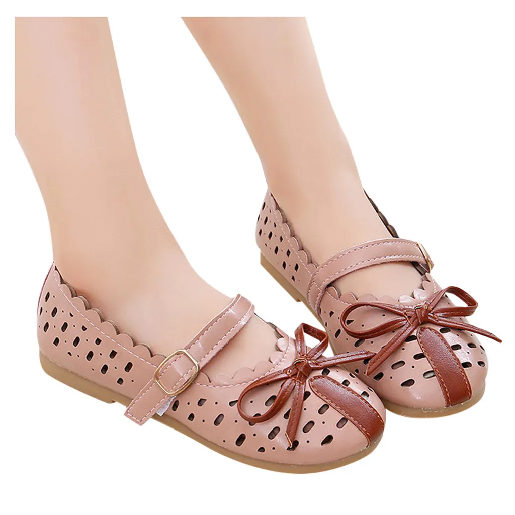 Обувь для девочек сандалии принцессы малышей детские с бантом Sandalia Zapatos Nina