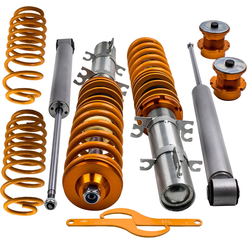 Coilover для VW Golf MK4 2WD только A4 1998 2005 катушка пружины подвеска комплект