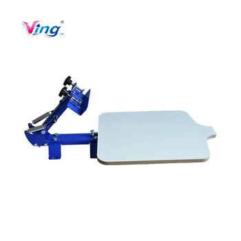 

220V CALCA 1 Color 1 Station Manual Silk Screen Printing Press for T shirt