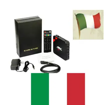 

ITALY server ANDROID BOX 2G/4G RAM ROM HDMI 3.0 WIFI 6 SET TOP BOX