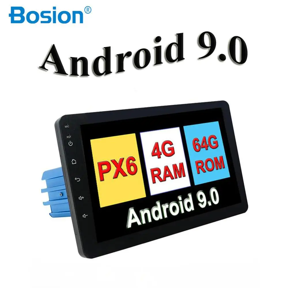 

4G RAM 2 Din 8'' Android 9.0 Universal Car Radio Double din Stereo GPS Navigation In Dash Pc Video WIFI USB 2din BT