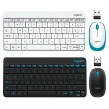 Logitech MK245, беспроводная клавиатура, мышь, комбо, офисный компьютер, ПК, ноутбук, клавиатура, набор мышей с usb-приемником для Windows, хромированная ОС