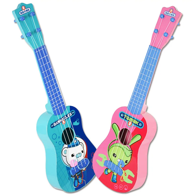 

Buddyfun Small Bottom Column Children Ukulele Boys And Girls Beginners Music-Playing Guitar Toy