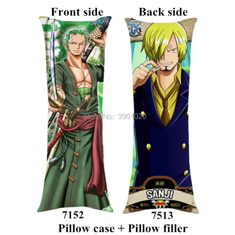 ONE PIECE DAKIMAKURA SANJI ZORO BODY PILLOW
