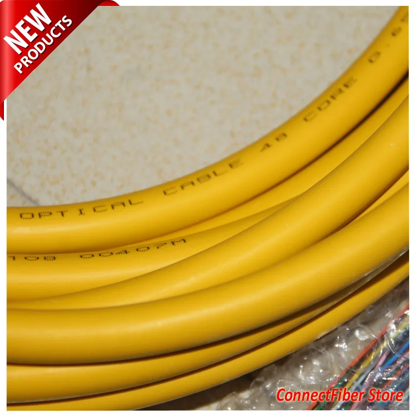 48 ядра оптический патч-корд одномодовое волокно оптический соединительный кабель