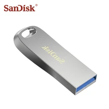 Двойной Флеш-накопитель SanDisk металлический флэш-накопитель USB до 150 МБ/с. флэш-накопитель USB 3,1 флеш-накопитель 256 ГБ 128 Гб 64 ГБ 32 ГБ оперативной памяти, 16 Гб встроенной памяти usb флешки Flash memory stick