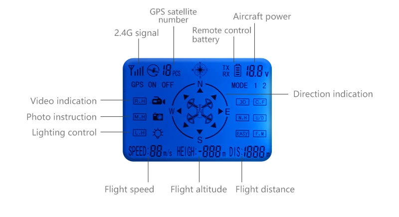Gps Дрон KY601G 4k Дрон HD 5G wifi FPV Дрон полёт 20 минут Квадрокоптер дистанционное управление расстояние 2 км Дрон камера