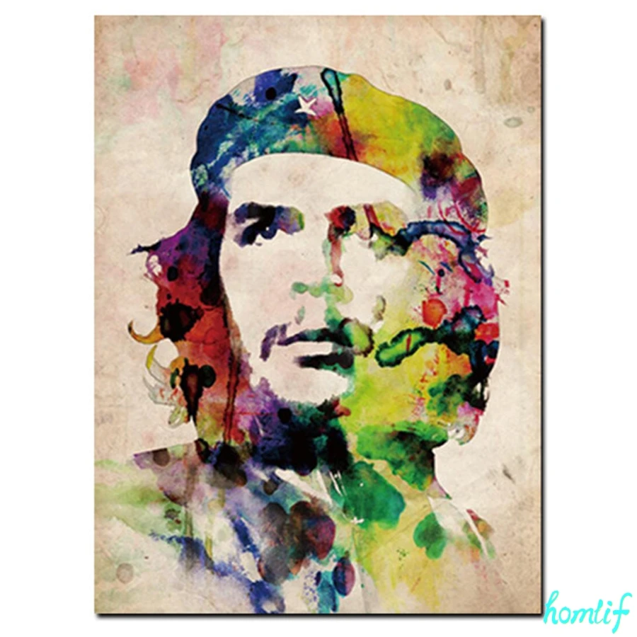 Алмазная вышивка 5D DIY картина Che Guevara крестиком Стразы мозаика домашний