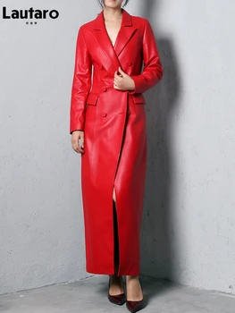 Lautaro Spring-Autumn Long Red Soft 2022 Artificial
