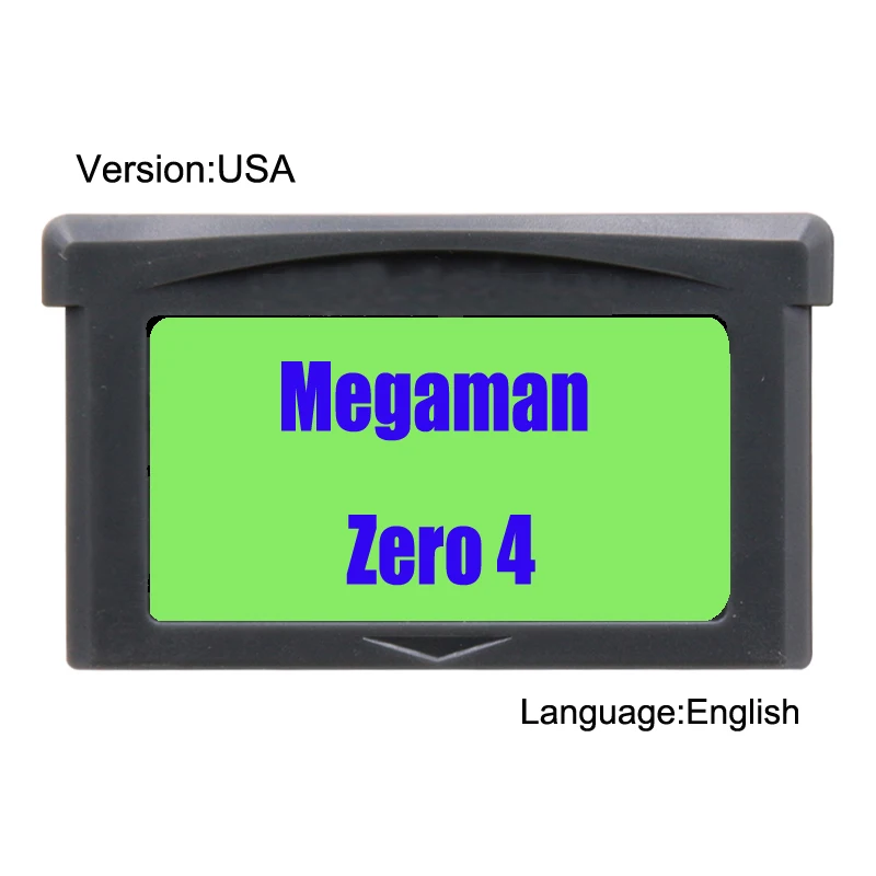MegamenZero4 США 32 бит видеоигры картридж Консоли Карты США версия Английский язык
