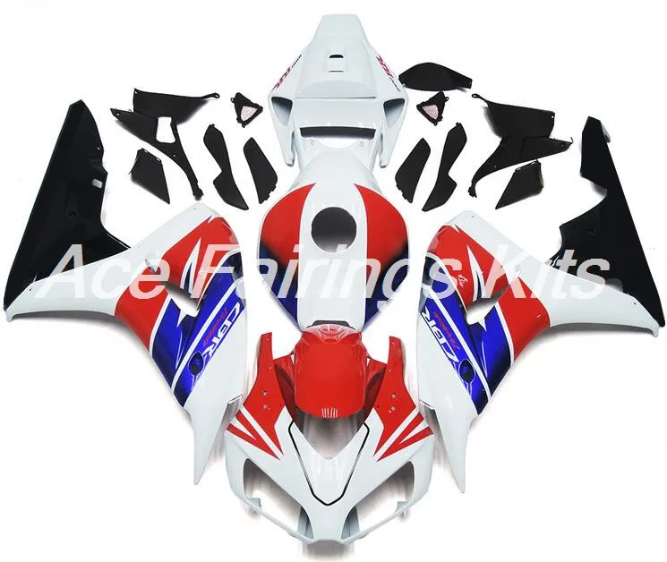 Топ литья под давлением ABS полный обтекатель комплект Подходит для Honda CBR1000RR 06 07 2006 2007 1000RR Обтекатели красный синий Великобритания