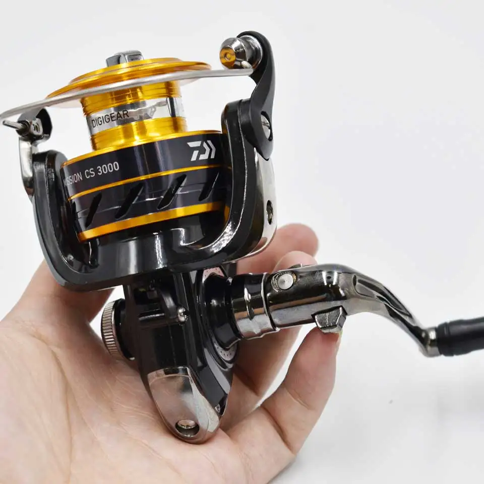 2021 DAIWA Fishing Reel MISSION CS 2000-4000 New Size ABS Machined  Aluminium Spool 2KG-6KG Power 3+1BB