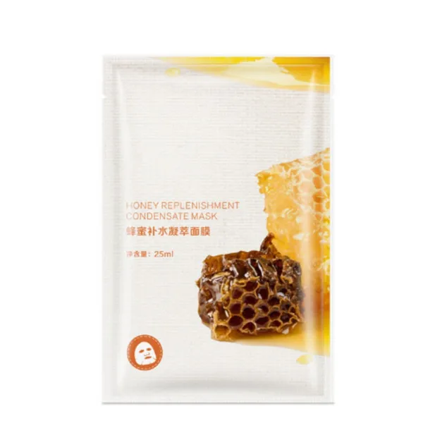 A8-Honey Растительная эссенция Маска осветляющая тонкие линии укрепляющий для отбеливания кожи Антивозрастная маска для лица - Цвет: A8-Honey
