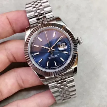 

luxury watch men AAA 40mm automatic mechanical No battery sweeping Date JUST stainless steel watches 2813