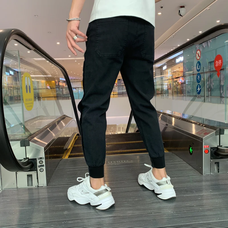 Autunno inverno New Fashion bottoni laterali Decor Harem pantaloni uomo  abbigliamento 2021 tutte le partite semplici pantaloni Casual pantaloni Hip  Hop 36 - AliExpress Men's Clothing