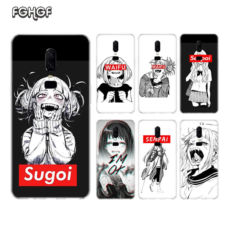 

Sugoi Senpai Anime Waifu Soft TPU Silicone Phone Back Case For OnePlus One Plus 7 Pro 5 5T 6T 6 Fundas Printed Cover Coque