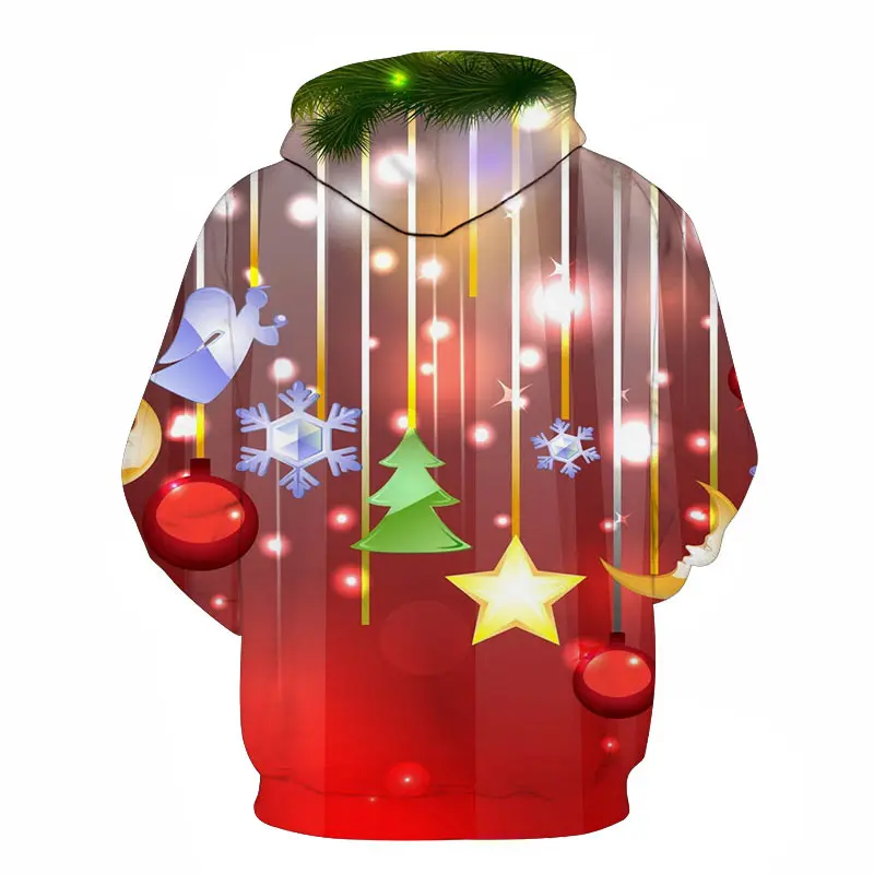 Осенние тонкие женские толстовки с капюшоном Merry Christmas 3D печать полный рукав толстовки Топы повседневные женские Снежинки Снеговик подарочные пуловеры уличная одежда