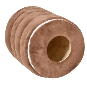 

1pc Cat Nest Round Warm Soft Detachable Nest Sleeping Cushion House Sleeping Bed Tunnel for Kitten Cat