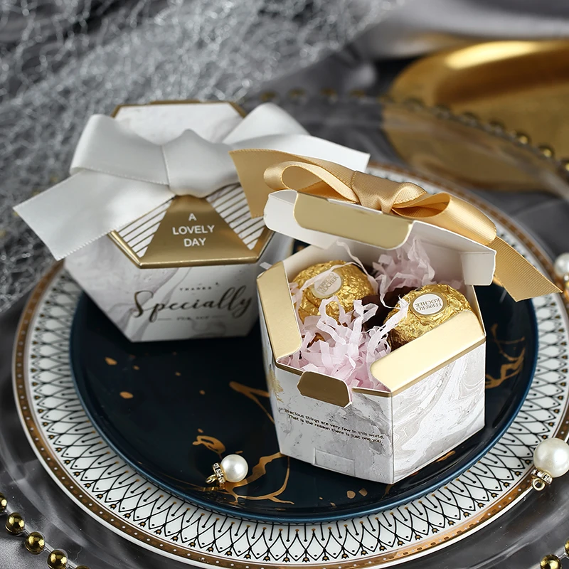 100 шт. креативные Серые Мраморные линии подарочные коробки с принтом Thank you для