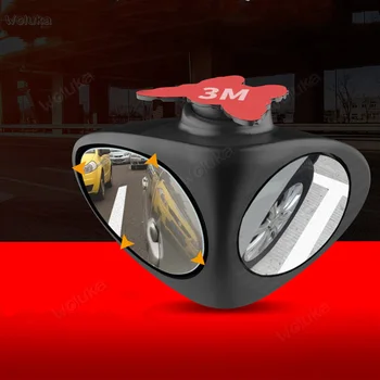 

Car front and rear wheel blind zone mirror 360 degree rearview mirror small round mirror multi-function reversing aid CD50 Q02